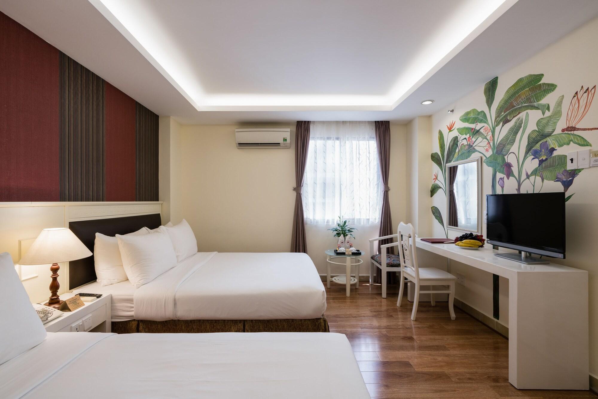 Asian Ruby Center Point Hotel & Spa Ho Chi Minh-stad Buitenkant foto