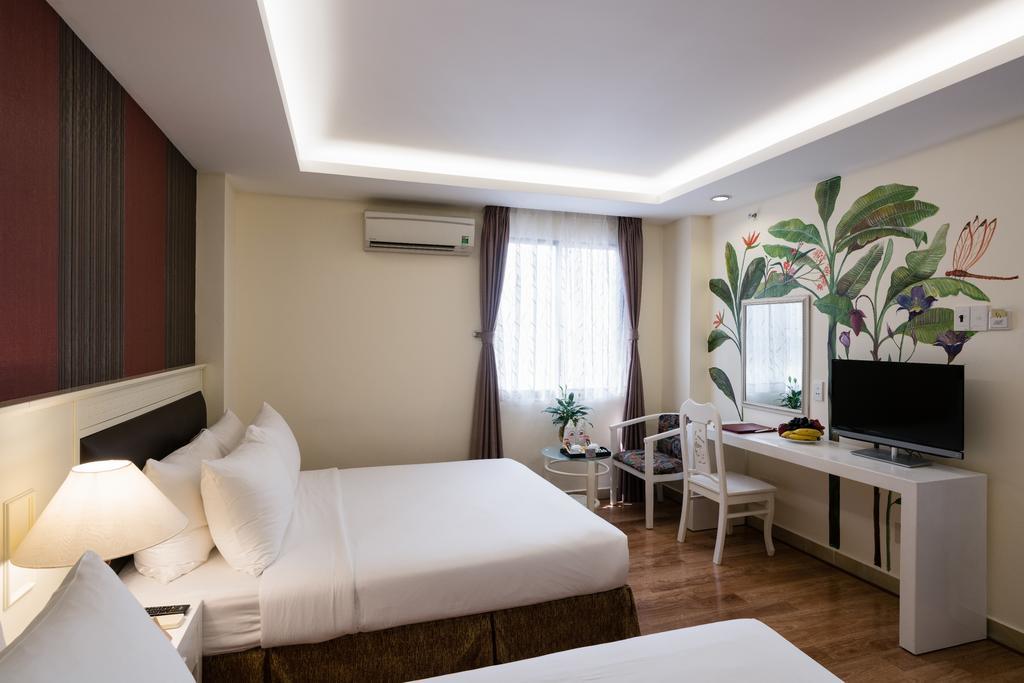 Asian Ruby Center Point Hotel & Spa Ho Chi Minh-stad Buitenkant foto
